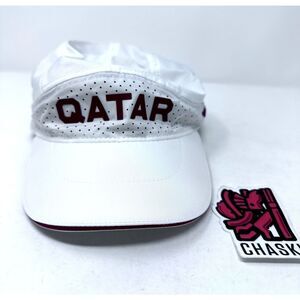 Nike Qatar AeroBill Tailwind Running Hat Unisex Strapback Adjustable CT0789-100